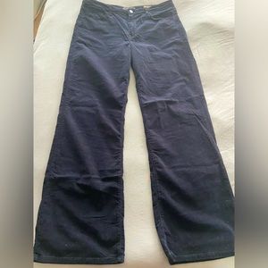 Mavi high-rise Victoria wide leg cords.